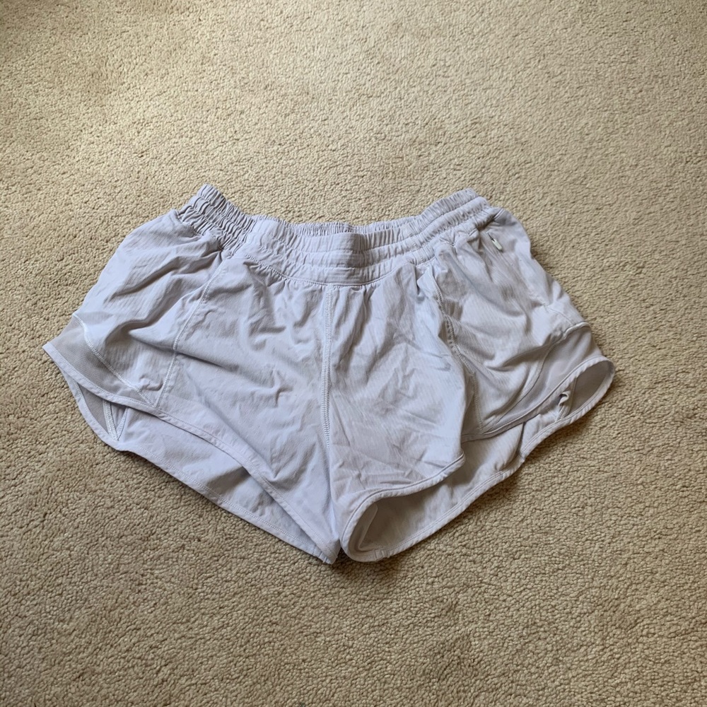 White Lululemon Shorts